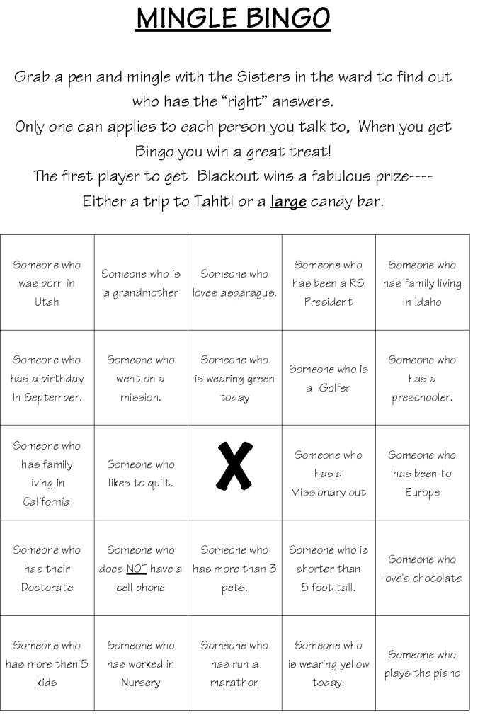 Minglebingo